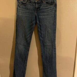 Hollister‎ Women's Dark Blue Straight Leg Jeans